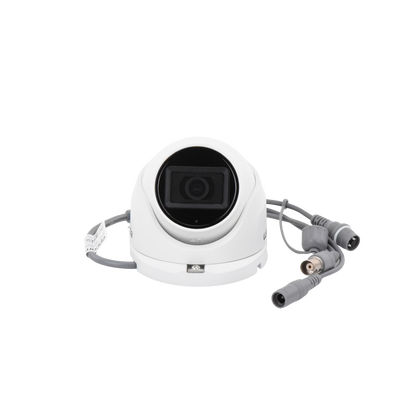 EPCOM PROFESSIONAL - AUDIO POR COAXITRON / Turret TURBOHD 5 Megapixel / Angulo de vision 85.5° / Lente 2.8 mm / 30 mts IR EXIR / Exterior IP67 / 4 Tecnologías / dWDR