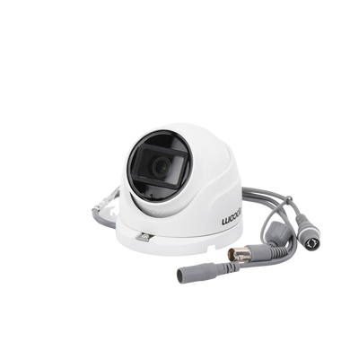 EPCOM PROFESSIONAL - AUDIO POR COAXITRON / Turret TURBOHD 5 Megapixel / Angulo de vision 85.5° / Lente 2.8 mm / 30 mts IR EXIR / Exterior IP67 / 4 Tecnologías / dWDR