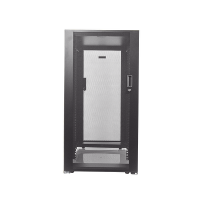 PANDUIT - Gabinete Profesional de Telecomunicaciones, de Piso, 24 UR, 600 mm de Ancho y 1070 mm de Profundidad, Color Negro