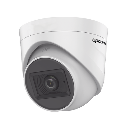 EPCOM PROFESSIONAL - AUDIO POR COAXITRON / Domo TURBOHD 2 Megapixel (1080p) / Gran Angular 106° / Lente 2.8 mm / 20 mts IR EXIR / Interior / 4 Tecnologías / dWDR