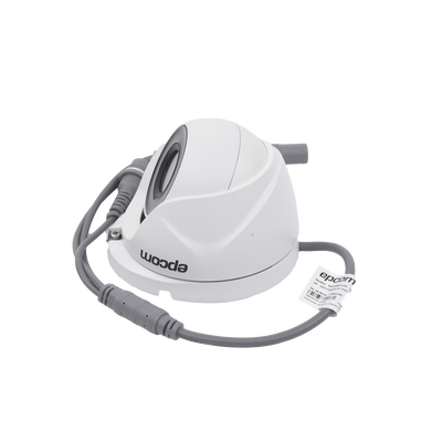 EPCOM PROFESSIONAL - Turret TURBOHD 2 Megapixel (1080p) / METÁLICA / Gran Angular 103° / Lente 2.8 mm / IR EXIR 20 Mts / Exterior IP66 / TVI-AHD-CVI-CVBS / dWDR