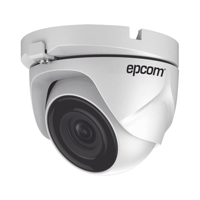 EPCOM PROFESSIONAL - Turret TURBOHD 2 Megapixel (1080p) / METÁLICA / Gran Angular 103° / Lente 2.8 mm / IR EXIR 20 Mts / Exterior IP66 / TVI-AHD-CVI-CVBS / dWDR