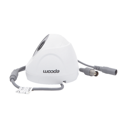 EPCOM PROFESSIONAL - Eyeball TURBOHD 2 Megapixel (1080p) / Gran Angular 103° / Lente 2.8 mm / EXIR Inteligente 20 mts / Interior / TVI-AHD-CVI-CVBS / dWDR