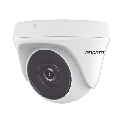 EPCOM PROFESSIONAL - Eyeball TURBOHD 2 Megapixel (1080p) / Gran Angular 103° / Lente 2.8 mm / EXIR Inteligente 20 mts / Interior / TVI-AHD-CVI-CVBS / dWDR