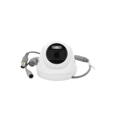 EPCOM PROFESSIONAL - Turret TURBOHD 2 Megapíxel (1080p) / Imagen a color 24/7 / Lente 2.8 mm / Policarbonato / Luz Blanca 20 mts / Interior / Microfono Integrado / TVI-AHD-CVI-CVBS / dWDR