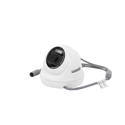 EPCOM PROFESSIONAL - Turret TURBOHD 2 Megapíxel (1080p) / Imagen a color 24/7 / Lente 2.8 mm / Policarbonato / Luz Blanca 20 mts / Interior / Microfono Integrado / TVI-AHD-CVI-CVBS / dWDR