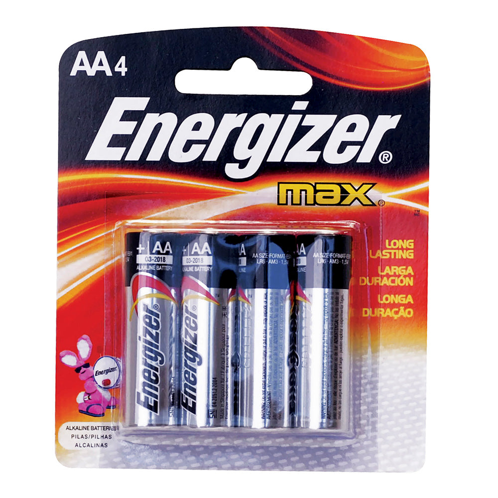 Surtek - Pila alcal Energizer AA  4pz