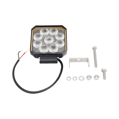 ECCO - Luz de trabajo bluetooth, 9 LED, 1500 Lumenes, 12-24 Vcd