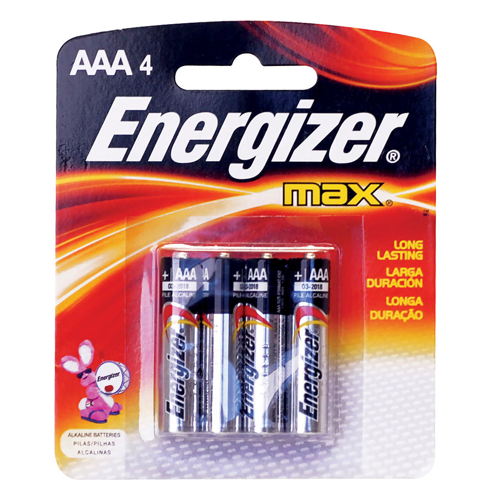 Surtek - Pila alcal Energizer AAA 4pz