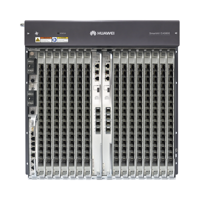 HUAWEI - OLT GPON OptiXAccess Carrier Class con 1 tarjeta de 16 puertos GPON, 15 ranuras, 2 Fuentes de alimentación DC, 11 UR