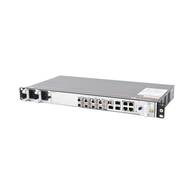 HUAWEI - OLT GPON OptiXAccess 8 Puertos con Módulos C+, 4 Puertos Uplink (10GE/GE), Hasta 256 ONTs, 2 Fuentes de Alimentación AC, 1 UR