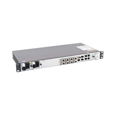 HUAWEI - OLT GPON OptiXAccess 8 Puertos con Módulos C+, 4 Puertos Uplink (10GE/GE), Hasta 256 ONTs, 2 Fuentes de Alimentación AC, 1 UR