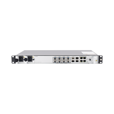 HUAWEI - OLT GPON OptiXAccess 8 Puertos con Módulos C+, 4 Puertos Uplink (10GE/GE), Hasta 256 ONTs, 2 Fuentes de Alimentación AC, 1 UR