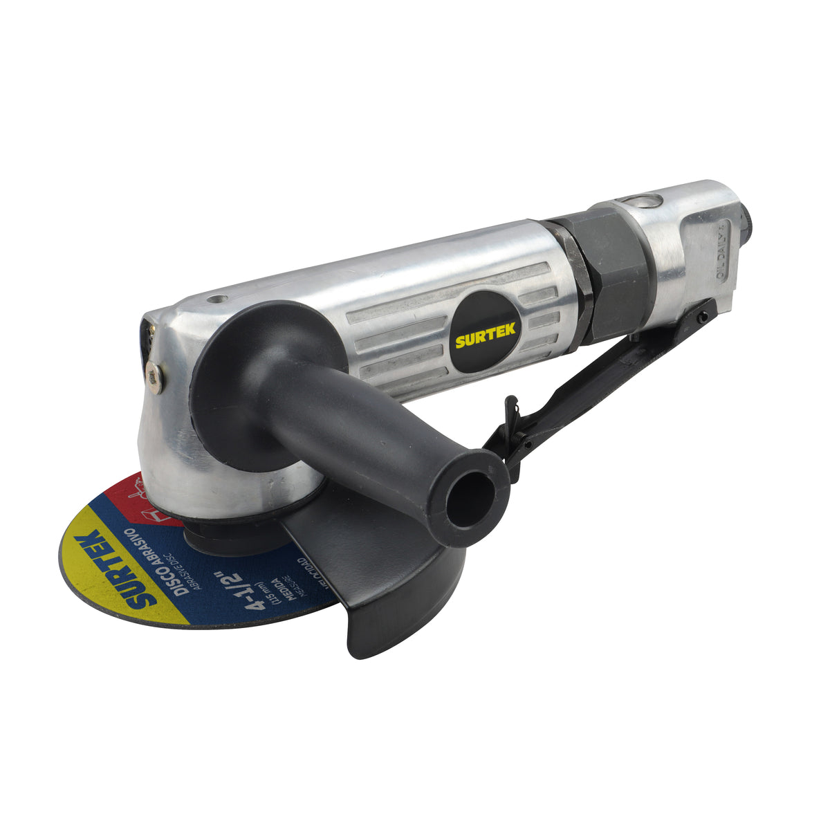 Surtek - Esmeriladora neumática angular para discos con diámetro de 4 in 11,000 RPM