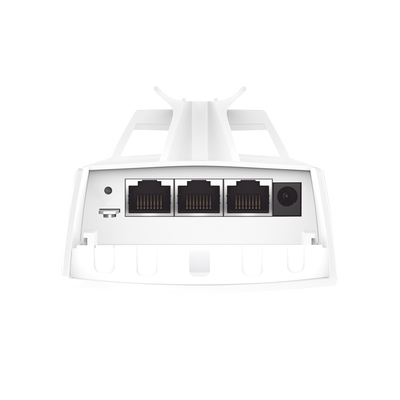TP-LINK - Punto de Acceso Exterior Bridge 5 GHz / 867 Mbps / Alcance 5 km / IP65 / 3 Puertos Gigabit / Gestión Omada SDN / Protección Rayos 6 kV / PoE Pasivo