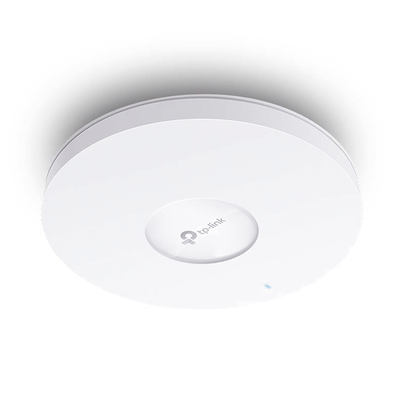TP-LINK - Punto de Acceso Omada / Wi-Fi 6 AX1800 MU-MIMO 2x2 / Mesh Omada / Alta Densidad de Usuarios / Configuración por Controlador o Stand-Alone / Para Montaje en Techo/pared / Alimentación PoE+