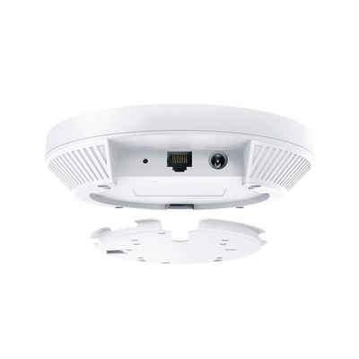 TP-LINK - Punto de Acceso Omada / Wi-Fi 6 AX1800 MU-MIMO 2x2 / Mesh Omada / Alta Densidad de Usuarios / Configuración por Controlador o Stand-Alone / Para Montaje en Techo/pared / Alimentación PoE+