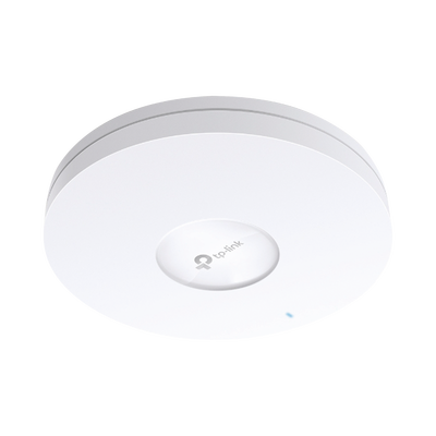 TP-LINK - Punto de Acceso Omada / Wi-Fi 6 AX1800 MU-MIMO 2X2 / Omada Mesh / Alta Densidad de Usuarios / Configuración por Controlador o Stand-Alone / Para Montaje en Techo-pared / Alimentación PoE+