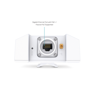 TP-LINK - Punto de Acceso Omada Exterior-Interior / Wi-Fi 6 AX3000 MU-MIMO 2x2 / Mesh Omada / Alta Densidad de Usuarios / Configuración por Controlador o Stand-Alone / Para Montaje en Mástil/ Pared / Alimentación PoE+