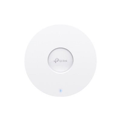 TP-LINK - Punto de Acceso Omada / Wi-Fi 6 AX3000 MU-MIMO 4x4 / Mesh Omada / Alta Densidad de Usuarios / Configuración por Controlador o Stand-Alone / Para Montaje en Techo/pared / Alimentación PoE+