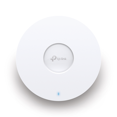 TP-LINK - Punto de Acceso Omada / Wi-Fi 6 AX5400 MU-MIMO 4x4 /  Mesh Omada / Alta Densidad de Usuarios / Configuración por Controlador o Stand-Alone / Para Montaje en Techo/pared / Alimentación PoE+