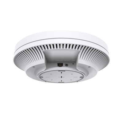 TP-LINK - Punto de Acceso Omada / Wi-Fi 6 AX5400 MU-MIMO 4x4 /  Mesh Omada / Alta Densidad de Usuarios / Configuración por Controlador o Stand-Alone / Para Montaje en Techo/pared / Alimentación PoE+