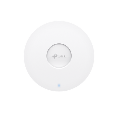 TP-LINK - Punto de Acceso Omada / Wi-Fi 6 AX5400 MU-MIMO 4x4 /  Mesh Omada / Alta Densidad de Usuarios / Configuración por Controlador o Stand-Alone / Para Montaje en Techo/pared / Alimentación PoE+