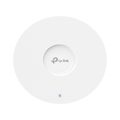 TP-LINK - Punto de Acceso Omada Ultra-Rango / Wi-Fi 6 AX6000 MU-MIMO 4x4 /  Mesh Omada / Alta Densidad de Usuarios / Configuración por Controlador o Stand-Alone / Para Montaje en Techo/pared / Alimentación PoE+