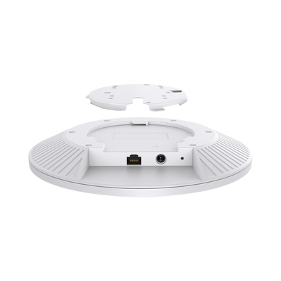 TP-LINK - Punto de Acceso Omada / Wi-Fi 7 BE10000 MU-MIMO 2x2 / 1 Puerto 10 Gbps / Mesh Omada / Operaciones Multiencale (MLO) / Configuración por Controlador o Stand-Alone / Para Montaje en Techo/pared / Alimentación PoE+