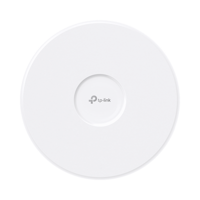 TP-LINK - Punto de Acceso Omada / Wi-Fi 7 BE10000 MU-MIMO 2x2 / 1 Puerto 10 Gbps / Mesh Omada / Operaciones Multiencale (MLO) / Configuración por Controlador o Stand-Alone / Para Montaje en Techo/pared / Alimentación PoE+