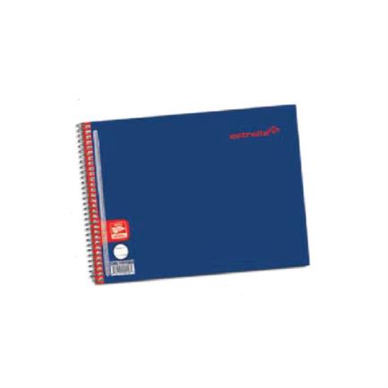 ESTRELLA - CUADERNO ESTRELLA ITALIANA BLANCO 100HJS