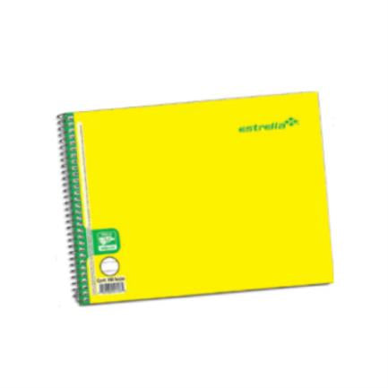 ESTRELLA - CUADERNO ESTRELLA ITALIANA DOBLE RAYA 100HJS