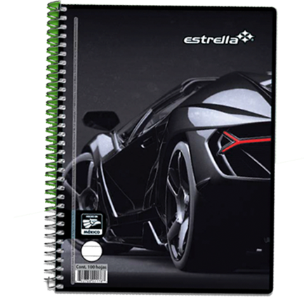ESTRELLA - CUADERNO ESTRELLA FRANCESA 100HJS RAYADO