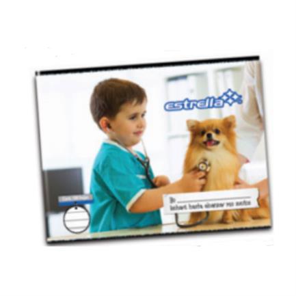 ESTRELLA - CUADERNO ESTRELLA ENGRAPADO ITALIANA DOBLE RAYA 100H