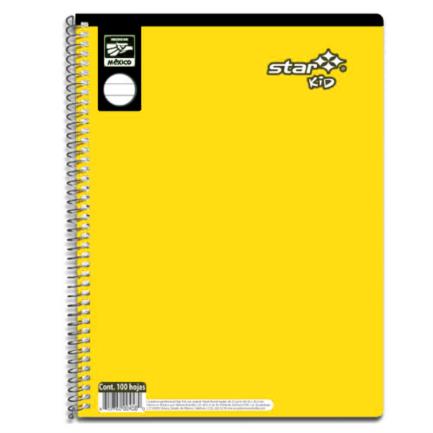 ESTRELLA - CUADERNO ESTRELLA PROFESIONAL BLANCO 100H KID
