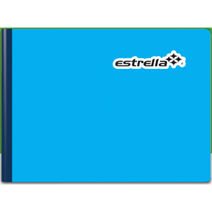ESTRELLA - CUADERNO ESTRELLA COSIDO ITALIANA RAYA 100 HOJAS