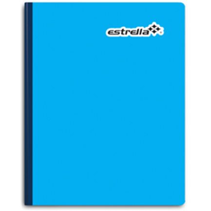 ESTRELLA - Cuaderno Estrella Profesional Doble Raya Cosido C/100 Hojas