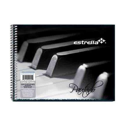 ESTRELLA - CUADERNO ESTRELLA PAUTADO ESPIRAL ITALIANA 50 HJS