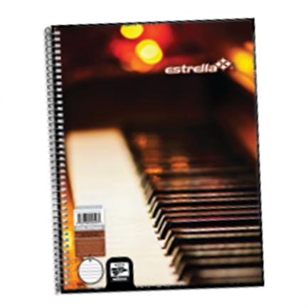 ESTRELLA - CUADERNO ESTRELLA PAUTADO PROFESIONAL ESPIRAL 50 HJS