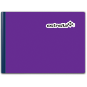 ESTRELLA - CUADERNO ESTRELLA ITALIANO COSIDO DOBLE RAYA 100 HJS