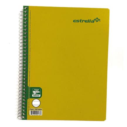 ESTRELLA - Cuaderno Profesional Estrella Star Kids Portada Lisa Raya 100 Hojas