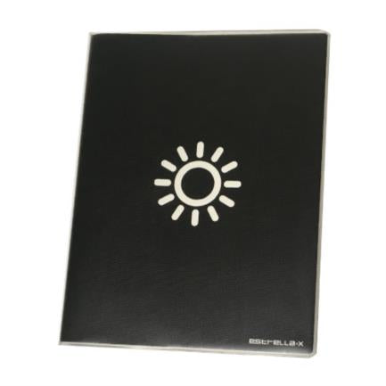 ESTRELLA - Cuaderno Estrella Esquela Cosido 80 Hojas Cubierta Plástica