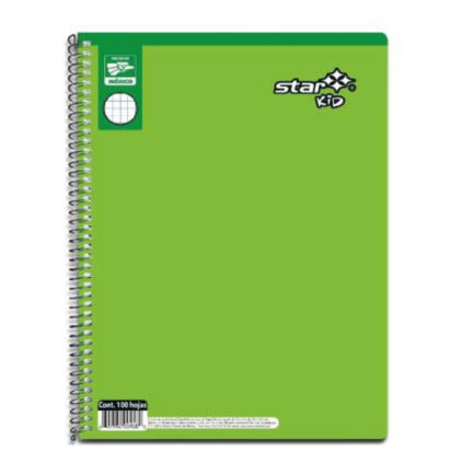 ESTRELLA - Cuaderno Profesional Estrella Star Kids Portada Lisa Cuadro C7 100 Hojas