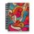 ESTRELLA - Libreta ESTRELLA 1/8 Espiral Doble WIRE-O Pasta Semi Rígida Raya 100 Hojas