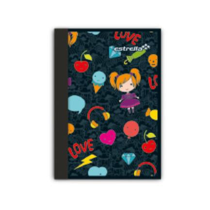 ESTRELLA - LIBRETA ESTRELLA NOTAS 1/8 #5 RAYA 100 HOJAS