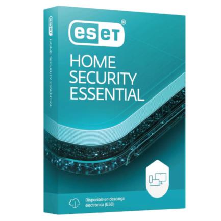 ESET - Licencia Antivirus Eset Home Security Essential 1 Año 10 Usuarios Internet Security Caja