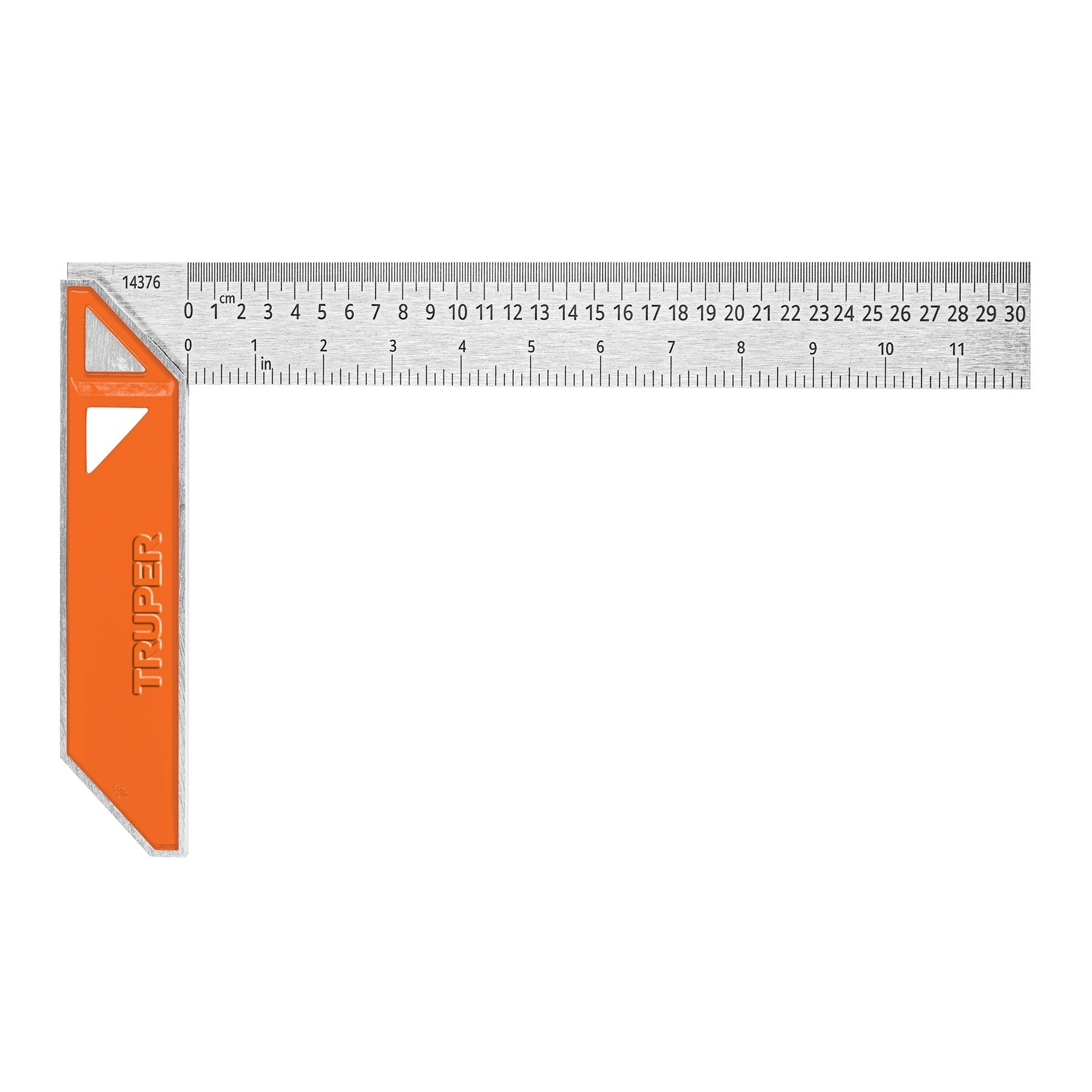 Escuadra 12' para carpintero con mango 100% de aluminio
