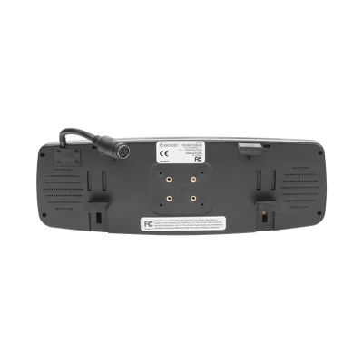 ECCO - Sistema alámbrico de reversa con cámara y monitor de 4.3 pulgadas, Incluye cámara para placa de  170°