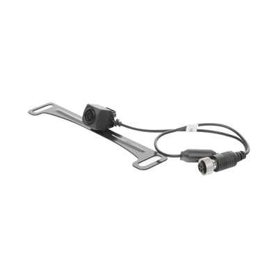 ECCO - Sistema alámbrico de reversa con cámara y monitor de 4.3 pulgadas, Incluye cámara para placa de  170°