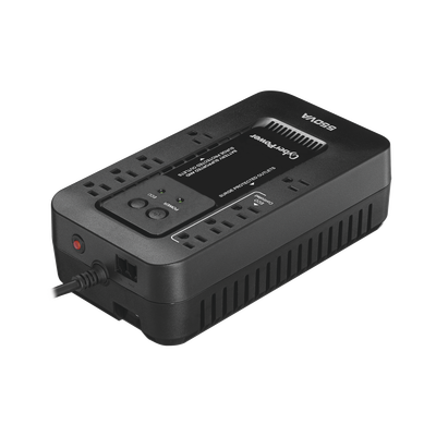 CYBERPOWER - UPS de 550 VA/330 W, Topología Standby con Modo Ahorrador ECO, Entrada 120 Vca NEMA 5-15P, Con 8 Tomas NEMA 5-15R
